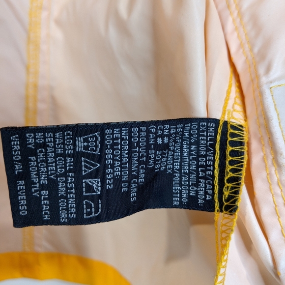 Tommy Hilfiger Full Zip Windbreaker Rain Jacket - Picture 6 of 8